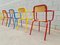 Chaises Empilables de Mullca, 1980s, Set de 5 6