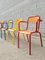 Chaises Empilables de Mullca, 1980s, Set de 5 5