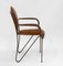 Mid-Century French Leather & Iron Armchairs in the style of Jacques Adnet, 1950s, Set of 2, Image 6