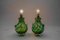 Heavy Mid-Century Modern Handblown Glass Table Lamps by Joska, Germany, 1970s, Set of 2, Image 2