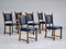 Danish Dinning Chairs, 1970s, Set of 6 1