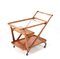 Mid-Century Modern Cherry Trolley by Cesare Lacca for Cassina, 1950s 1