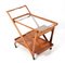 Mid-Century Modern Cherry Trolley by Cesare Lacca for Cassina, 1950s 5