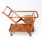 Mid-Century Modern Cherry Trolley by Cesare Lacca for Cassina, 1950s 4