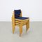 Stackable Dining Chairs, 1980s, Set of 4 8