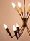 Mid-Century Modern 12-Flamed Sputnik Chandelier, Germany, 1950s, Image 6