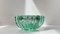 Art Deco Green Glass Bowl by Pierre Gire for Davesn, France, 1940s 4