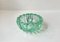 Art Deco Green Glass Bowl by Pierre Gire for Davesn, France, 1940s 1