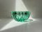 Art Deco Green Glass Bowl by Pierre Gire for Davesn, France, 1940s 5