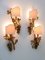 Mid-Century Brass Grape Vine Leaves Wall Lamps, 1970s, Set of 2 6