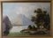 Mountain Landscape, 1800s, Oil on Canvas, Framed 1