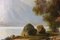 Mountain Landscape, 1800s, Oil on Canvas, Framed 2