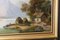 Mountain Landscape, 1800s, Oil on Canvas, Framed 10