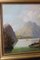 Mountain Landscape, 1800s, Oil on Canvas, Framed, Image 6