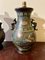 Japanische Meijj Vasen aus Bronze & Cloisonne Emaille, 2 . Set 10