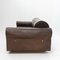 3-Sitzer Sofa aus Braunem Büffelleder von Marzio Cecchi, 1970er 11