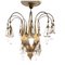 Lámpara de araña escultural de 16 luces de Basil Al Bayati, Imagen 1