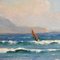 Luigi Lanza, Cote d'Azur Seascape, Early 20th Century, Oil Painting 8