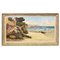 Luigi Lanza, paisaje marino de la Costa Azul, principios del siglo XX, pintura al óleo, Imagen 1