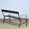 Riveted Iron Park Bench, 1920s 13