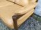 Sofás y sillón escandinavos de cuero, años 70. Juego de 3, Imagen 23