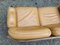 Scandinavian Leather Sofas and Lounge Chair, 1970s, Set of 3 12