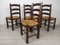 Brutalist Dining Chairs, 1950s, Set of 4 3