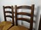 Brutalist Dining Chairs, 1950s, Set of 4 7