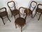 N28 Heart Chairs from Thonet, 1890s, Set of 5, Image 3