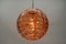 Large Pink Murano Glass Ball Pendant Lamp from Doria Leuchten, Germany, 1960s, Image 8