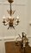 French Toleware Gilded Pendant Lights, 1920s, Set of 2 6