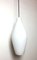 Mid-Century Opaline Glass Pendant Lamp, Italy, 1960s, Image 2