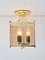 Regency Style Model 2914 Ceiling Lamp in Brass and Smoked Glass from Holtkötter, 1960s 2