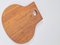 Danish Teak Wood Cutting Board from Nissen, Denmark, 1960s, Image 8