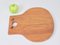 Danish Teak Wood Cutting Board from Nissen, Denmark, 1960s, Image 7