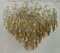 Mid-Century Amber and White Murano Glass Chandelier, 2000s 9