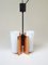 Copper & Glass Ceiling Lights from Cosack, 1960s, Set of 2 4