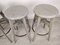 Industrial Gray Stools from Stella, 1950s, Set of 4 12