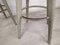 Industrial Gray Stools from Stella, 1950s, Set of 4 6