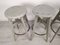 Industrial Gray Stools from Stella, 1950s, Set of 4 10