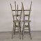 Industrial Gray Stools from Stella, 1950s, Set of 4, Image 8