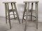 Industrial Gray Stools from Stella, 1950s, Set of 4 3