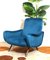 Italian Lady Lounge Chair by Marco Zanuso for Arflex, Italy, 1950s 13