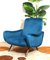 Italian Lady Lounge Chair by Marco Zanuso for Arflex, Italy, 1950s, Image 13