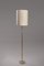 Swedish Floor Lamp with Cast Glass Details, 1950s 1