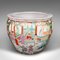 Jardinero decorativo estilo Art Déco chino de cerámica, años 50, Imagen 5
