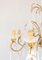 Large Italian Chandelier with White Opaline Glass Drops, 1970s 14