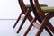 Teak Scissor Dining Chairs attributed to Louis van Teeffelen for Webe, 1950s, Set of 2 7