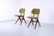 Teak Scissor Dining Chairs attributed to Louis van Teeffelen for Webe, 1950s, Set of 2 4