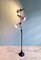 Lámpara de pie vintage de metal cromado, años 70, Imagen 17